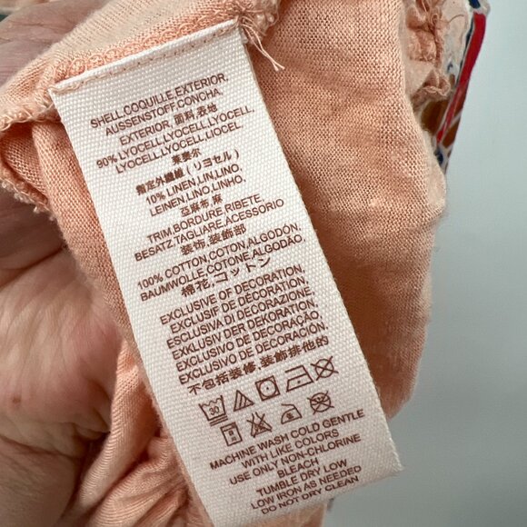 Free People One Shoulder Floral Top - Picture 5 of 5